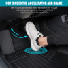 Picture of 3Pcs Floor Mats Compatible with 2023 2024 Genesis GV60 , TPE All Weather Custom Fit Floor Liner, Black