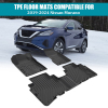 Picture of FloorLiners TPE All Weather Floor Mats Compatible with 2019 2020 2021 2022 2023 Nissan Murano