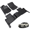 Picture of TPE Rubber Liners Accessory All Weather Floor Mats Compatible with 2019 Mercedes-Benz GLE450