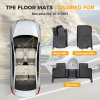 Picture of TPE Rubber Liners Accessory All Weather Floor Mats Compatible with 2019 Mercedes-Benz GLE450