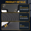 Picture of All-Weather Car Liner Floor Mats Fit for 2020 2021 2022 2023 2024 Mercedes-Benz GLE53 AMG