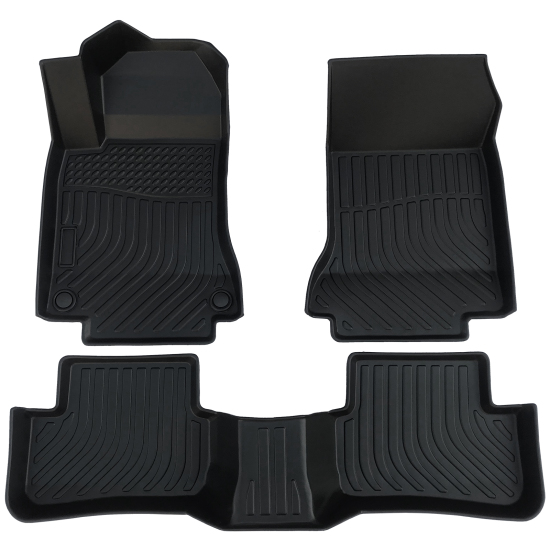 Picture of TPE Mats For Cars All Weather FloorLiners Compatible with 2015 2016 2017 2018 2019 2020 Mercedes-Benz GLA200