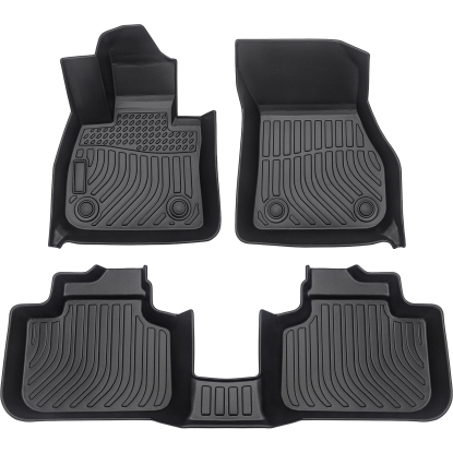 Picture of 3Pcs TPE Floor Mats All Weather Liners Compatible with 2016-2022 BMW X1 Automotive Accessories