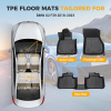 Picture of 3Pcs TPE Floor Mats All Weather Liners Compatible with 2016-2022 BMW X1 Automotive Accessories