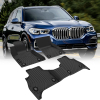 Picture of 2 Rows All-Weather TPE Floor Mats Compatible with 2014 2015 2016 2017 2018 BMW X5