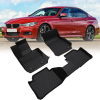 Picture of Floor Mats for Cars All-Weather Mats, Waterproof Compatible with 2016 2017 2018 BMW 340i