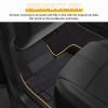 Picture of Floor Mats for Cars All-Weather Mats, Waterproof Compatible with 2016 2017 2018 BMW 340i
