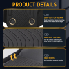 Picture of Floor Mats for Cars All-Weather Mats, Waterproof Compatible with 2016 2017 2018 BMW 340i