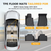 Picture of All-Weather TPE Floor Mats Compatible with 2021 2022 BMW 330e xDrive