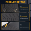 Picture of 3Pcs Floor Mats Compatible with 2017-2023 BMW 530i , TPE Car Floor Black