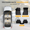 Picture of All-Weather TPE Floor Mats Fit for 2009-2016 Audi A4