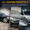 Picture of 4Pcs Floor Mats Compatible with 2012-2018 Audi A6 Quattro , All Weather TPE Floor Liners Unique Black TPE