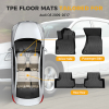 Picture of Car Liners TPE Floor Mats Compatible with 2014 2015 2016 2017 Audi SQ5 All Weather
