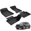 Picture of 4Pcs Floor Mats Compatible with 2018 2019 2020 2021 2022 2023 Audi Q5 , TPE All Weather Custom, Black