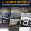 Picture of 4Pcs Floor Mats Compatible with 2018 2019 2020 2021 2022 2023 Audi Q5 , TPE All Weather Custom, Black