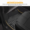 Picture of 4Pcs Floor Mats Compatible with 2018 2019 2020 2021 2022 2023 Audi Q5 , TPE All Weather Custom, Black