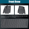 Picture of Floor Liners Accessories All Weather TPE Car Floor Mats Compatible with 2022 2023 Nissan Pathfinder