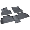 Picture of All Weather Floor Mats TPE Rubber Liners Accessory Compatible with 2020 2021 2022 2023 Hyundai Palisade