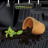Picture of All Weather Floor Mats TPE Rubber Liners Accessory Compatible with 2020 2021 2022 2023 Hyundai Palisade