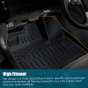 Picture of All Weather Floor Mats TPE Rubber Liners Accessory Compatible with 2020 2021 2022 2023 Hyundai Palisade