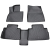 Picture of All Weather Floor Mats TPE Rubber Liners Accessory Compatible with 2020 2021 2022 2023 Hyundai Palisade
