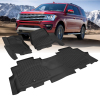 Picture of Car Floor Mats Custom Fit All Weather TPE Cargo Liner Accessories Compatible with 2018 2019 2020 2021 2022 Ford Expedition