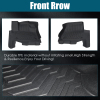 Picture of Car Floor Mats Custom Fit All Weather TPE Cargo Liner Accessories Compatible with 2018 2019 2020 2021 2022 Ford Expedition