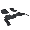 Picture of Floor Mats Compatible with 2015-2022 GMC Canyon , TPE Rubber All Weather Protection Cargo Liner Guard Accessories Anti-Slip Floor Liners