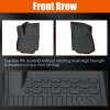 Picture of TPE Rubber Liners Accessory All Weather Floor Mats Fit for 2018 2019 2020 2021 2022 2023 Chevrolet Equinox