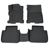 Picture of Floor Mats Compatible with 2013 2014 2015 2016 2017 Honda Accord TPE Floor Liner