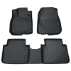 Picture of Floor Mats Compatible with 2017 2018 2019 2020 2021 2022 Honda CR-V All Weather TPE Cargo Liner Floor Mats Accessories