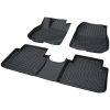 Picture of Floor Mats Compatible with 2017 2018 2019 2020 2021 2022 Honda CR-V All Weather TPE Cargo Liner Floor Mats Accessories