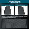 Picture of TPE Floor Mats All Weather Liners Compatible with 2018 2019 2020 2021 2022 2023 Toyota Camry Automotive Accessories