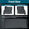 Picture of Automotive Accessory Car Floor Mats TPE Rubber Mats Compatible with 2014-2022 Lexus GX460