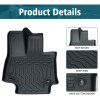 Picture of Floor Mats Compatible with 2019 2020 2021 2022 2023 Toyota RAV4 TPE Floor Liner