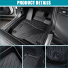Picture of All Weather Floor Mats TPE Rubber Liners Accessory Compatible with 2021 2022 2023 2024 Nissan Rogue