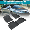 Picture of TPE Floor Mats All Weather Liners Compatible with 2020 2021 2022 2023 Toyota Corolla Automotive Accessories