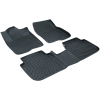 Picture of Floor Mats Compatible with 2023 2024 Honda CR-V , TPE All Weather Custom Fit Floor Liner, Black