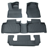 Picture of 4Pcs Floor Mats for Cars, TPE All Weather Mats, Compatible with 2020 2021 2022 2023 2024 2025 Ford Explorer , Black