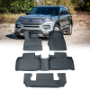 Picture of 4Pcs Floor Mats for Cars, TPE All Weather Mats, Compatible with 2020 2021 2022 2023 2024 2025 Ford Explorer , Black