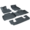 Picture of 4Pcs Floor Mats for Cars, TPE All Weather Mats, Compatible with 2020 2021 2022 2023 2024 2025 Ford Explorer , Black