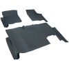 Picture of Floor Mats for Cars, TPE All Weather Mats, Compatible with 2009 2010 2011 2012 2013 2014 Ford F-150 , Black