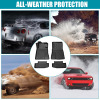 Picture of Floor Mats for Cars All-Weather Mats, Waterproof Compatible with 2019 2020 2021 2022 2023 Ford Ranger