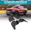 Picture of Floor Mats for Cars All-Weather Mats, Waterproof Compatible with 2019 2020 2021 2022 2023 Ford Ranger