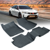 Picture of Floor Mats Fit for 2022 2023 Honda Civic , All Weather TPE Floor Liners Unique Black TPE