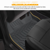 Picture of Floor Mats Fit for 2022 2023 Honda Civic , All Weather TPE Floor Liners Unique Black TPE