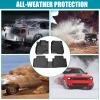 Picture of Floor Mats Compatible with 2023 2024 Honda HR-V All Weather TPE Cargo Liner Floor Mats Accessories