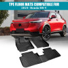Picture of Floor Mats Compatible with 2023 2024 Honda HR-V All Weather TPE Cargo Liner Floor Mats Accessories