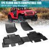 Picture of FloorLiners TPE All Weather Floor Mats Compatible with 2014 2015 2016 2017 Jeep Wrangler