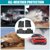Picture of Floor Mats for Cars All-Weather Mats, Waterproof Compatible with 2014 2015 Nissan Altima